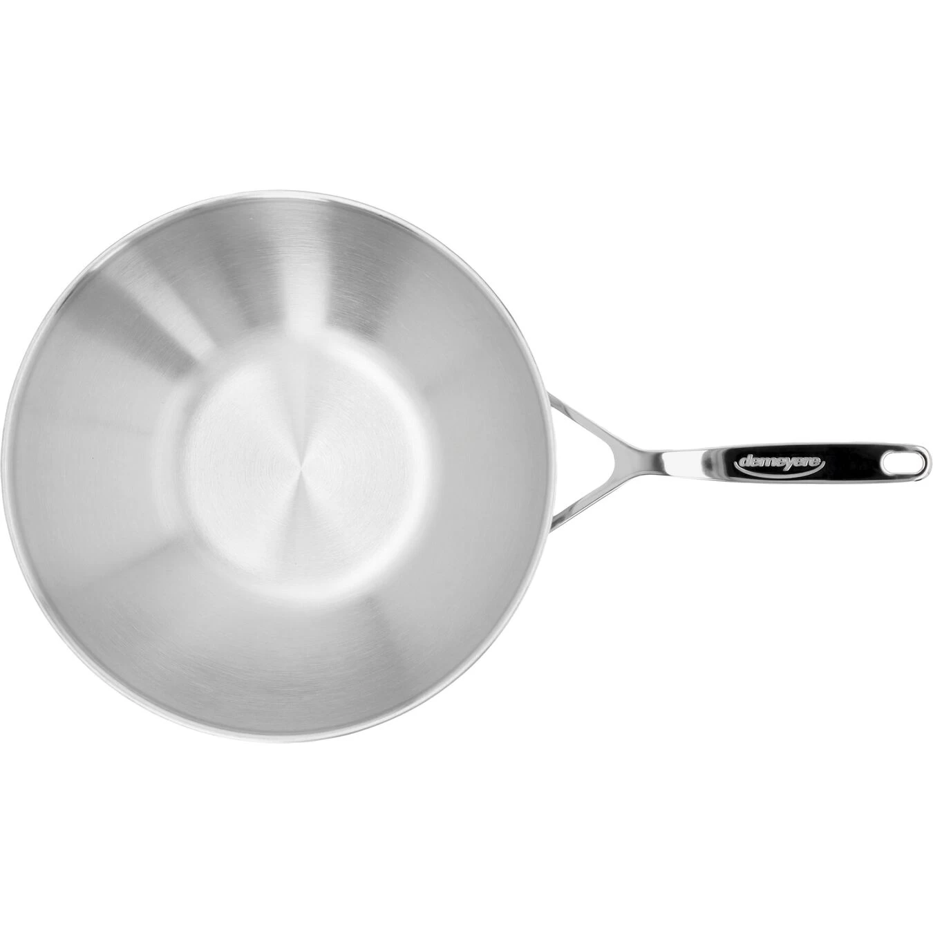 Demeyere Wok Vlakke Bodem 30 Cm 6 Demeyere Wok Vlakke Bodem 30 Cm - Afbeelding 4
