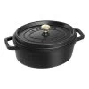 Staub Gietijzeren Braadpan 27 Cm / 3,25 L, Ovaal, Zwart 2 Staub Gietijzeren Braadpan 27 Cm / 3,25 L, Ovaal, Zwart -Thuis Keuken 1003201 1