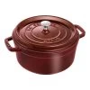 Staub Gietijzeren Braadpan 24 Cm / 3,8 L, Rond, Grenadine Rood -Thuis Keuken 1003975 3