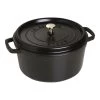 Staub Gietijzeren Braadpan 28 Cm / 6,75 L, Rond, Zwart -Thuis Keuken 40500 281 0 1