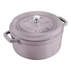 Staub Gietijzeren Braadpan 24 Cm / 3,8 L, Rond, Kersenbloesem