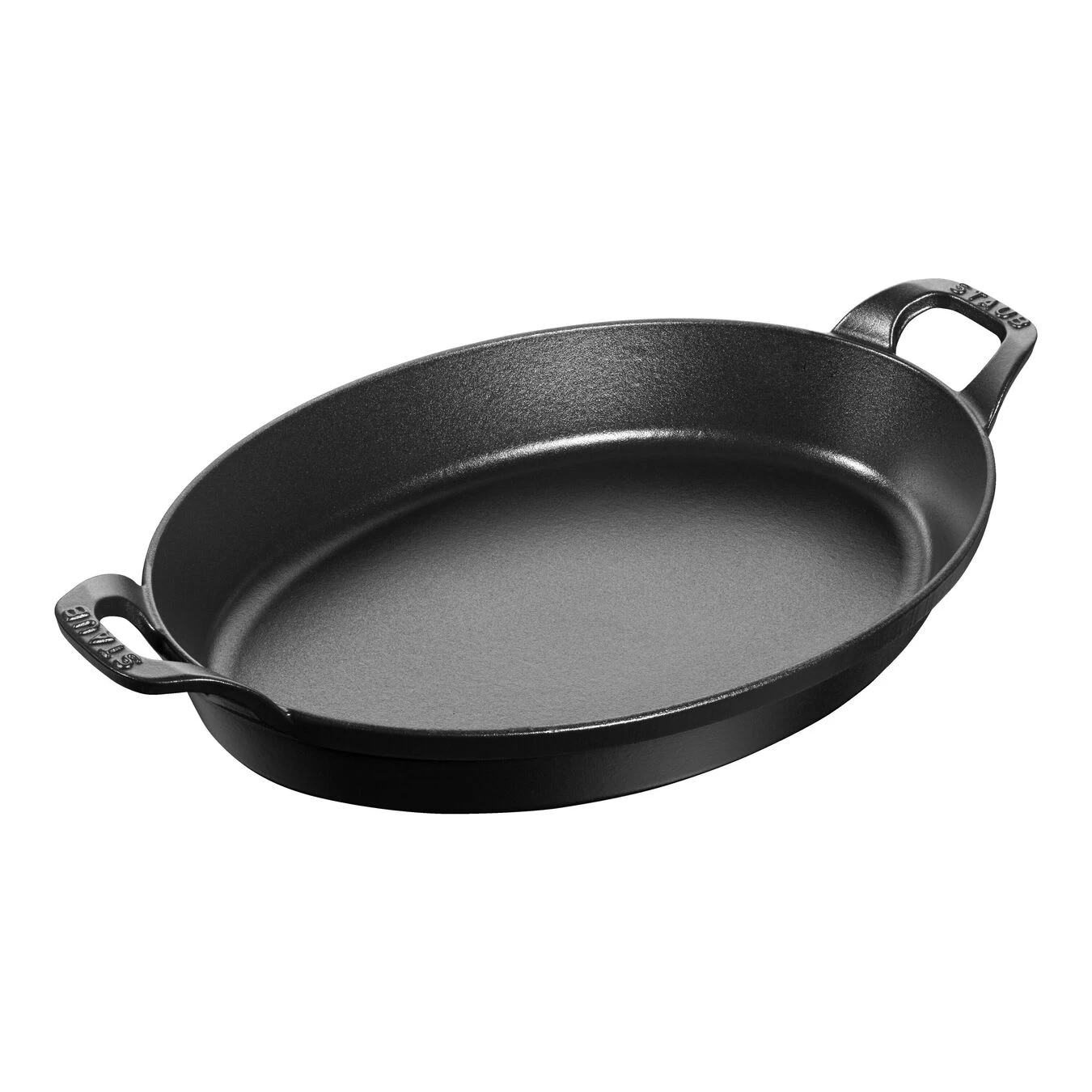 Staub Ovenschaal 32 Cm, Ovaal, Zwart 3 Staub Ovenschaal 32 Cm, Ovaal, Zwart