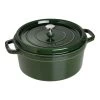Staub Gietijzeren Braadpan 28 Cm / 6,75 L, Rond, Basilicum 2 Staub Gietijzeren Braadpan 28 Cm / 6,75 L, Rond, Basilicum -Thuis Keuken 40509 361 0 1