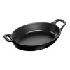 Staub Ovenschaal 21 Cm, Ovaal, Zwart -Thuis Keuken 40509 391 0 1