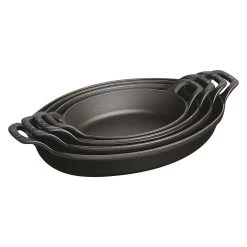 Staub Ovenschaal 32 Cm, Ovaal, Zwart 7 Staub Ovenschaal 32 Cm, Ovaal, Zwart -Thuis Keuken 40509 391 0 2 1