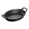 Staub Ovenschaal 24 Cm, Ovaal, Zwart 2 Staub Ovenschaal 24 Cm, Ovaal, Zwart -Thuis Keuken 40509 393 0 1