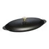 Staub Ovenschaal Met Deksel 31 Cm, Ovaal, Zwart 2 Staub Ovenschaal Met Deksel 31 Cm, Ovaal, Zwart -Thuis Keuken 40509 400 0 1