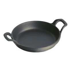 Staub Ovenschaal 12 Cm, Rond, Zwart