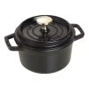Staub Gietijzeren Braadpan 14 Cm / 800 Ml, Rond, Zwart -Thuis Keuken 40509 476 0 1