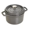 Staub Gietijzeren Braadpan 16 Cm / 1,25 L, Rond, Grafietgrijs