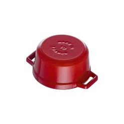 Staub Mini Braadpan 10 Cm / 250 Ml, Rond, Kersenrood -Thuis Keuken 40509 799 0 4
