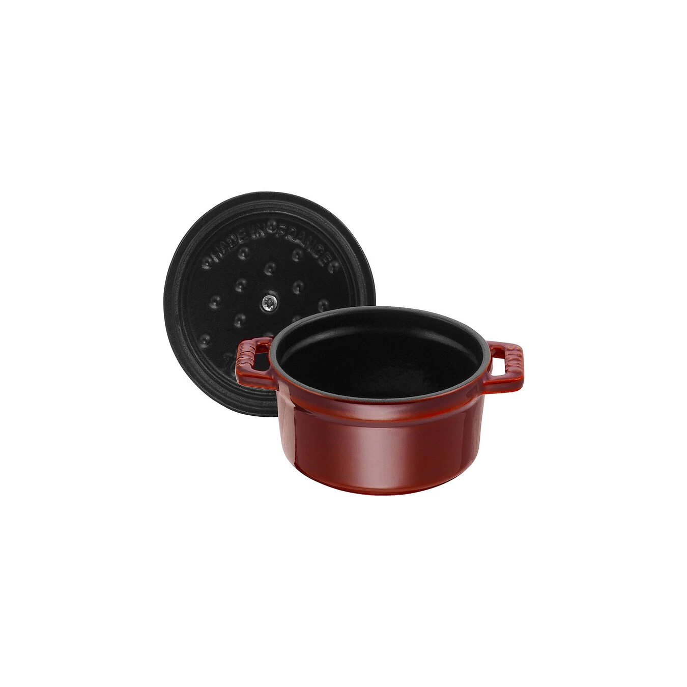 Staub Mini Braadpan 10 Cm / 250 Ml, Rond, Grenadine Rood 7 Staub Mini Braadpan 10 Cm / 250 Ml, Rond, Grenadine Rood - Afbeelding 5