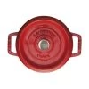 Staub Gietijzeren Braadpan 20 Cm / 2,2 L, Rond, Kersenrood -Thuis Keuken 40509 820 0 1