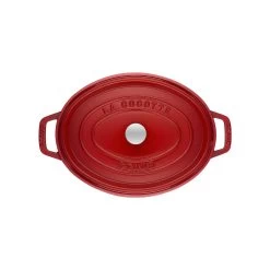 Staub Gietijzeren Braadpan 33 Cm / 6,75 L, Ovaal, Kersenrood 8 Staub Gietijzeren Braadpan 33 Cm / 6,75 L, Ovaal, Kersenrood -Thuis Keuken 40509 830 0 2