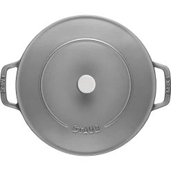 Staub Sauteerpan Chistera 24 Cm / 2,5 L, Grafietgrijs -Thuis Keuken 40511 471 0 6