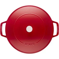 Staub Sauteerpan Chistera 24 Cm / 2,5 L, Kersenrood 10 Staub Sauteerpan Chistera 24 Cm / 2,5 L, Kersenrood -Thuis Keuken 40511 474 0 5