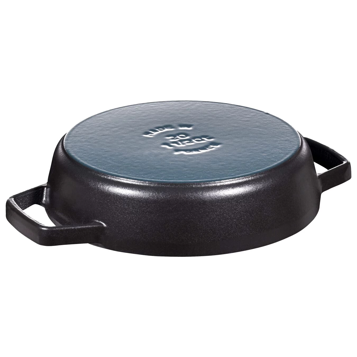 Staub Koekenpan Met 2 Handgrepen 20 Cm, Zwart 4 Staub Koekenpan Met 2 Handgrepen 20 Cm, Zwart - Afbeelding 2