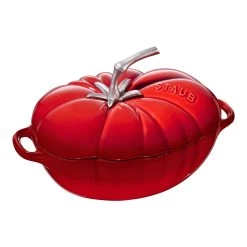 Staub Gietijzeren Braadpan 25 Cm / 3 L, Tomaat, Kersenrood
