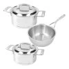 Demeyere Pannenset, 3-delig -Thuis Keuken 40851 123 0 01