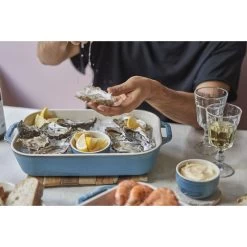 Staub Ovenschaal 34 Cm, Rechthoekig, Antiek Turquoise -Thuis Keuken 424423132