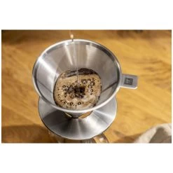 Zwilling Pour Over-koffiefilter, 18/10 Roestvrij Staal -Thuis Keuken 750059240