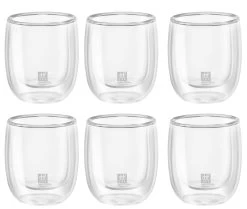 Zwilling Dubbelwandig Espressoglazenset, 6-delig